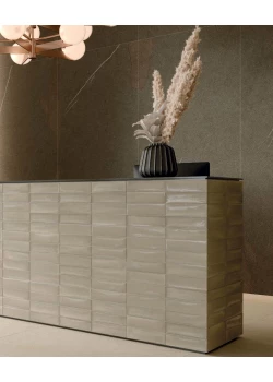 Керамогранит Atlas Concorde Forte dei Marmi Rock Brick Sabbia Madreperla 7.5x30