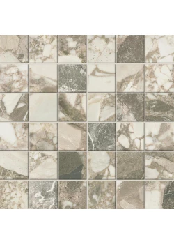 Мозаика Atlas Concorde Forte dei Marmi Ceppo Apuano Cream Mosaic 30x30