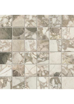 Мозаика Atlas Concorde Forte dei Marmi Ceppo Apuano Cream Mosaic Lap 30x30
