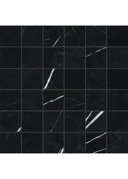 Мозаика Atlas Concorde Forte dei Marmi Elegant Black Mosaic Lap 30x30