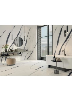 Керамогранит Atlas Concorde Forte dei Marmi Panda White 60x120 Cer