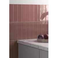Плитка Equipe Lumina Rivia Roan Rouge 6x24.6