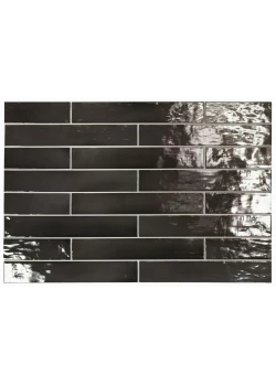 Плитка Equipe Manacor Black 6.5x40