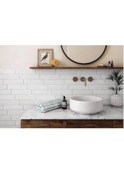 Плитка Equipe Matelier Alpine White 7.5x15