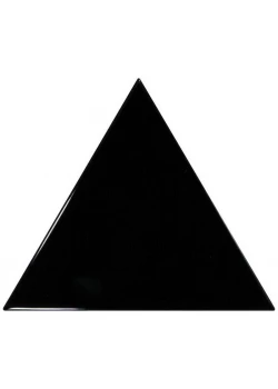 Плитка Equipe Scale Triangolo Black 10.8x12.4