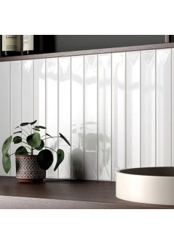 Плитка Equipe Vitral Snow 5x40
