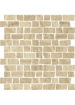 Мозаика Italon Charme Advance Travertino Mosaico Raw 30x30