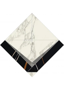 Керамогранит Italon Charme Deluxe Intarsio Arabescato 56.4x56.4
