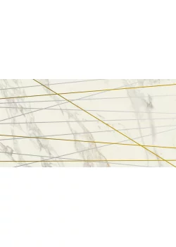 Плитка Italon Charme Deluxe Inserto Golden Line Arabescato 40x80