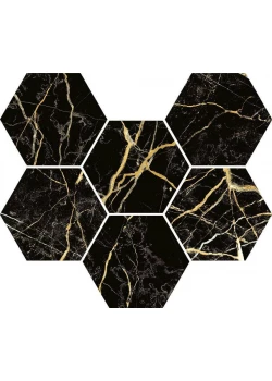 Мозаика Italon Charme Extra Laurent Mosaico Hexagon 25x29