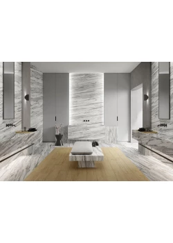 Керамогранит Italon Skyfall Bianco Paradiso 20x160