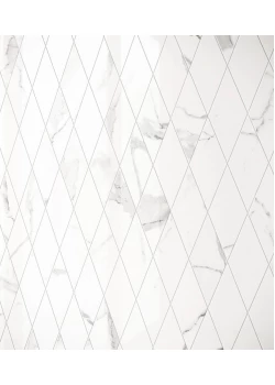 Мозаика Italon Stellaris Statuario White Mosaico Diamond 28x48