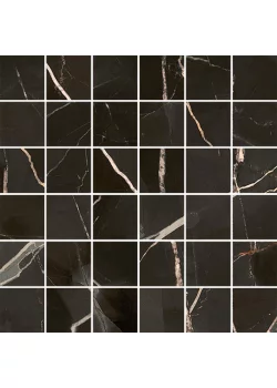 Мозаика Italon Stellaris Absolut Black Mosaico 30x30