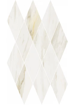 Мозаика Italon Stellaris Carrara Ivory Mosaico Diamond 28x48