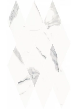 Мозаика Italon Stellaris Statuario White Mosaico Diamond 28x48