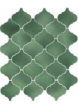 Плитка Kerama Marazzi Арабески Майолика Зеленый 26х30