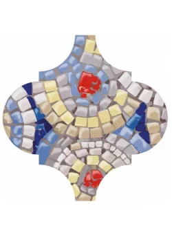 Плитка Kerama Marazzi Арабески Майолика Гауди Декор 3 6.5х6.5