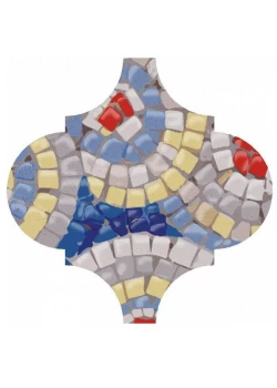 Плитка Kerama Marazzi Арабески Майолика Гауди Декор 4 6.5х6.5