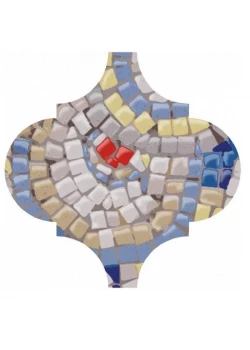 Плитка Kerama Marazzi Арабески Майолика Гауди Декор 1 6.5х6.5