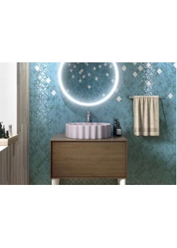 Плитка Kerama Marazzi Арабески Майолика Голубой 26х30