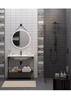 Плитка Kerama Marazzi Граффити Белый 9.9x20