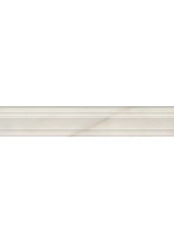 Бордюр Kerama Marazzi Греппи Багет Белый Глянцевый 7.3х40