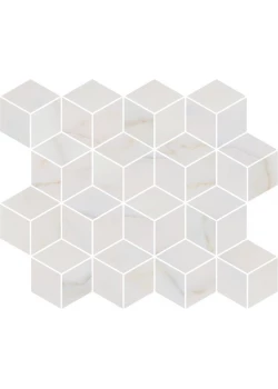 Мозаика Kerama Marazzi Греппи Декор Белый Глянцевый 45x37.5