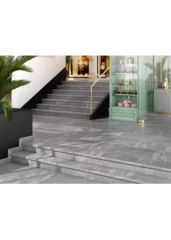 Ступени Kerama Marazzi Про Матрикс Клееная Серая 33х60