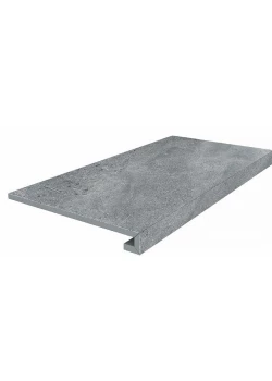 Ступени Kerama Marazzi Про Матрикс Клееная Серая Темная 33х60