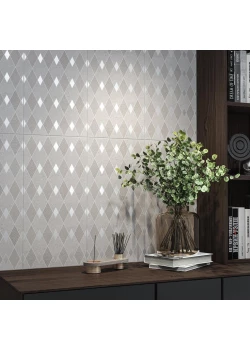 Плитка Kerama Marazzi Про Матрикс Декор Серый Светлый Матовый 30х60