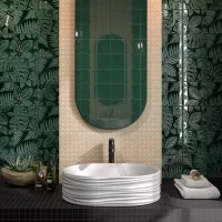 Плитка Kerama Marazzi Сантана Зеленый Темный 15х15