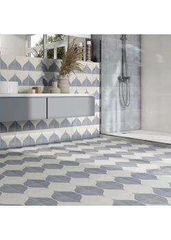 Керамогранит Mainzu Blue Decor Two 20x20