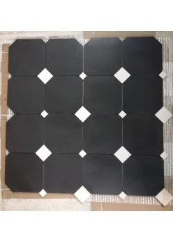 Плитка Metlaha Диана 40x40 (Черный)
