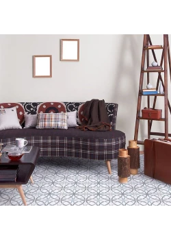 Керамогранит Niceker Chic Bosham White 45.2x45.2