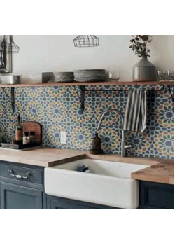 Керамогранит Niceker Chic Tanger Blue 45.2x45.2
