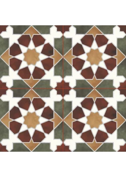 Керамогранит Niceker Chic Rabat Green 45.2x45.2