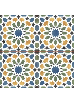 Керамогранит Niceker Chic Tanger Blue 45.2x45.2