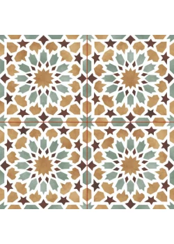 Керамогранит Niceker Chic Tanger Yellow 45.2x45.2