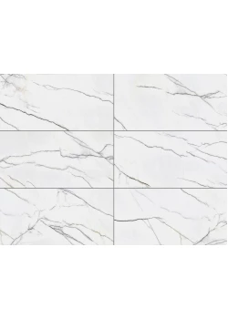 Керамогранит Slim Marbles Panda White 60x120 Matt (5 мм)