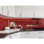 Плитка Tau Maiolica Red 7.5x30 Gloss