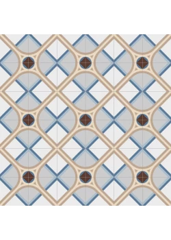Плитка Vives 1900 Montaner Azul 20x20