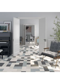 Керамогранит Vives Alameda-R Antracita 20x20