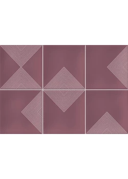 Плитка Vives Meguro Marsala 23x33.5 (Несколько рисунков)