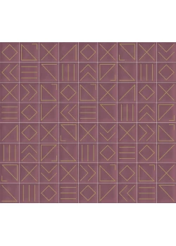Плитка Vives Nagano Marsala 23x33.5 (Несколько рисунков)