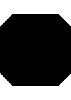 Керамогранит Vives Octogono Negro 31.6x31.6