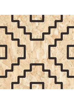 Керамогранит Vives Seriaki-R Natural Negro 59.3x59.3