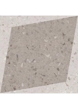 Керамогранит Wow Natural Drops Rhombus Decor Taupe 18.5x18.5