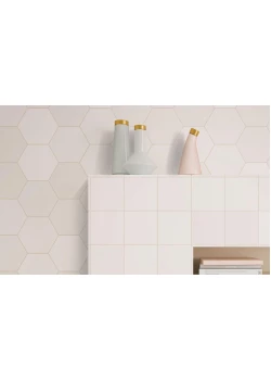 Керамогранит Wow Hexa Six White 14x16