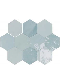 Плитка Wow Zellige Hexa Aqua 10.8x12.4