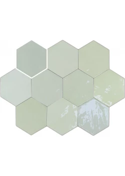 Плитка Wow Zellige Hexa Mint 10.8x12.4